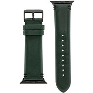 Vince Camuto Men's Leather Strap for Apple Watch 42/44/45 mm WV/1002BKGR42 - Watch Strap