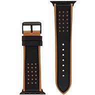 Vince Camuto Men's Leather Strap for Apple Watch 42/44/45 mm WV/1009BKBC42 - Watch Strap