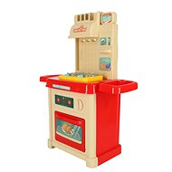 Violet Children's kitchen with accessories, 44 pieces - Play Kitchen