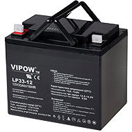 Vipow BAT0227 Gel Battery 12V, 33Ah - Rechargeable Battery