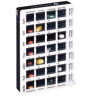 Vitility 70610350 Weekly Medication Box - Pill Dispenser