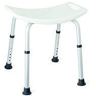 Vitility 70110170 Bath and Shower Stool, Adjustable Height - Bathroom Seat
