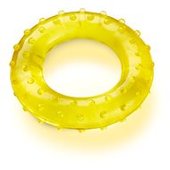 Vitility 70610150 Massage Ring, Yellow - Hand exerciser