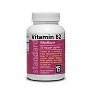 Vitamin B2 - Riboflavin 20mg, 100 Capsules - Vitamin B