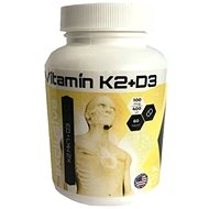 Vitamin K2 & D3 100mcg, 60 Capsules - Vitamin D3