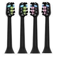 VITAMMY Symphony 4 Stück, schwarz - Bürstenköpfe für Zahnbürsten