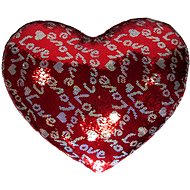 Vizopol Heart sequin 60 cm - Pillow