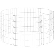 vida XL Round gabion post, galvanized steel, O 100 × 50 cm - Fence Strut