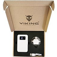 Viking ajándékcsomag Powerbank GO10 fehér + Memóriakártya-olvasó 4in1 - Power bank