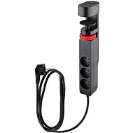 Viking R33S Extension socket with USB - Extension Cable