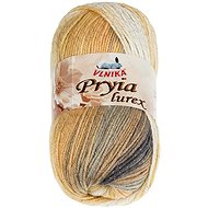 BELLATEX Yarn Pryia lurex 100 g - 315 beige, white - Yarn
