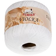 BELLATEX Yarn Violka 50 g - 100 white - Yarn