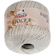 BELLATEX Yarn Violka 50 g - 101 white coffee - Yarn