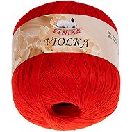BELLATEX Yarn Violka 50 g - 125 red - Yarn
