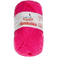 BELLATEX Yarn Bamboo 50 g - 10 deep pink - Yarn