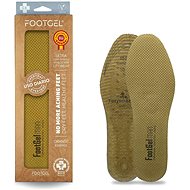 Footgel Men's WALK Gel Shoe Insoles with scent - orange, size 39-42 - Shoe Insoles