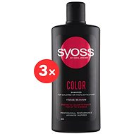 SYOSS Colorist 3× 440ml - Shampoo
