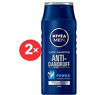 NIVEA Men Anti-Dandruff Power Shampoo 2× 400 ml - Pánsky šampón