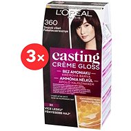 ĽORÉAL CASTING Creme Gloss 360 Dark Cherry 3 × - Hair Dye