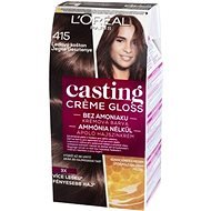 L'ORÉAL CASTING Creme Gloss 415 Ľadový gaštan - Farba na vlasy