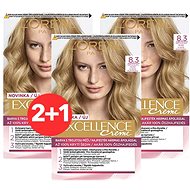 ĽORÉAL PARIS Excellence Creme 8.3 Light Golden Blonde 3x - Hair Dye