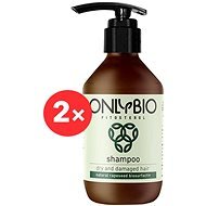 ONLYBIO Fitosterol Dry and Damaged 2 × 250ml - Natural Shampoo