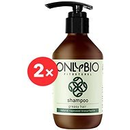 ONLYBIO Fitosterol Greasy 2× 250 ml - Prírodný šampón