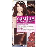 L'ORÉAL CASTING Creme Gloss 554 Čili čokoláda - Farba na vlasy