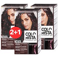 ĽORÉAL PARIS Colorista Permanent Gel Dark Purple 3 × 60 ml - Hair Dye