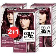 ĽORÉAL PARIS Colorista Permanent Gel Violet 3 × 60 ml - Hair Dye