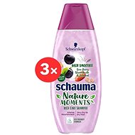 SCHWARZKOPF SCHAUMA Nature Moments Acai 3 × 400ml - Shampoo