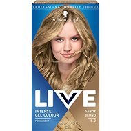 SCHWARZKOPF LIVE Intense Gel Colour 8.0 Real Blonde 60ml - Hair Dye