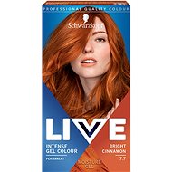 SCHWARZKOPF LIVE Intense Gel Colour 7.7 Dazzling Cinnamon 60ml - Hair Dye