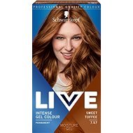 SCHWARZKOPF LIVE Intense Gel Colour 7.57 Sweet Caramel 60ml - Hair Dye