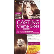 Loreal CASTING Creme Gloss 714 Nugátový krém - Farba na vlasy