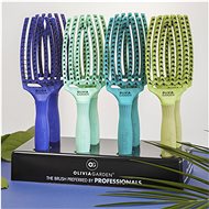 OLIVIA GARDEN Hair Styling Brush Fingerbrush Tropical Mint - Hair Brush