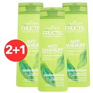 GARNIER Fructis Antidandruff 2 az 1-ben Shampoo 3 × 400 ml - Sampon