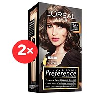 ĽORÉAL PARIS Récital Préférence Caracas 4.15 / M1 intense ice chocolate 2 × - Hair Dye