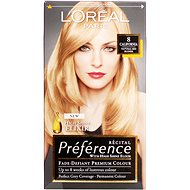 L'ORÉAL PARIS Recital Preference California 8/X3 light blonde - Hair Dye