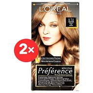 ĽORÉAL PARIS Récital Préférence Island 7.1 blond ash 2 × - Hair Dye