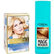 L'ORÉAL PARIS Excellence Creme 04 + Magic Retouch 5 - Cosmetic Set