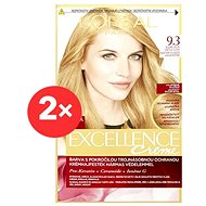 ĽORÉAL PARIS Excellence Creme 9.3 Blond velmi světlá zlatá 2× - Barva na vlasy
