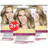 ĽORÉAL PARIS Excellence Creme 8.1 Blond Light Ash 3x - Hair Dye