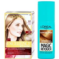 L'ORÉAL PARIS Excellence Creme 8.1 + Magic Retouch 5 - Cosmetic Set