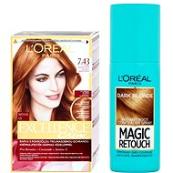 L'ORÉAL PARIS Excellence Creme 7.43 + Magic Retouch 5 - Kit