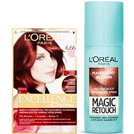 L'ORÉAL PARIS Excellence Creme 6.66 + Magic Retouch 6 - Cosmetic Set