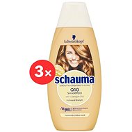 SCHWARZKOPF SCHAUMA Q10 3× 400ml - Shampoo
