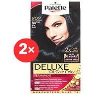 SCHWARZKOPF PALETTE Deluxe 909 Blue-black 2 × 50 ml - Hair Dye