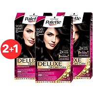 SCHWARZKOPF PALETTE Deluxe 900 Rich natural black 3 × 50 ml - Hair Dye