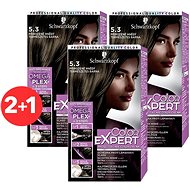 SCHWARZKOPF COLOR EXPERT 5-3 Naturally brown 3 × 50 ml - Hair Dye